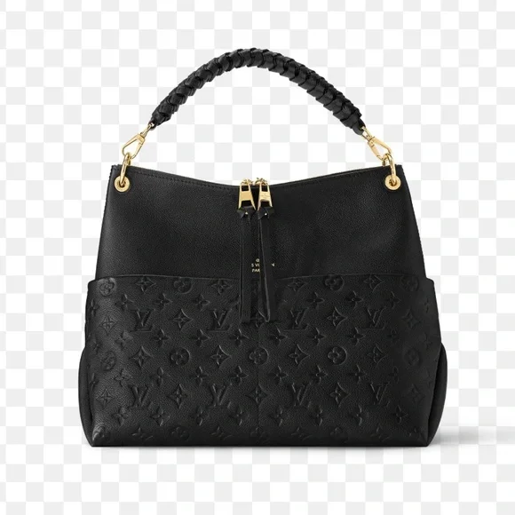 SOLD! 🎉Authentic Louis Vuitton Maida Hobo black leather monogram empriente EUC! - Picture 2 of 16